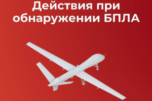 Действия при обнаружении БПЛА