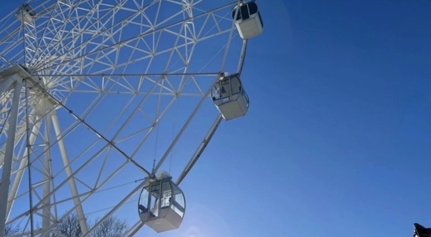 Колесо обозрения в Лопатинском саду возобновляет свою работу