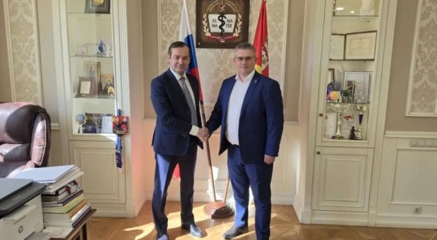 Александр Новиков посетил с рабочим визитом Смоленский государственный медицинский университет