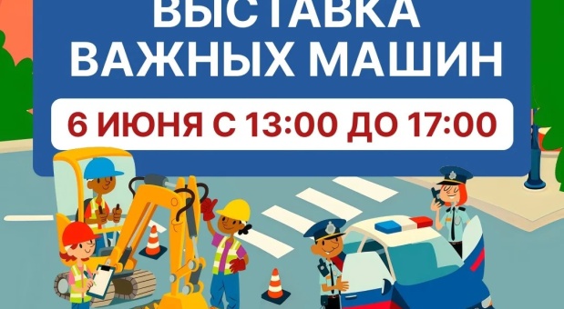 Смолян приглашают на выставку техники  «Важные машины»!
