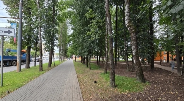 В Смоленске продолжается благоустройство общественных территорий