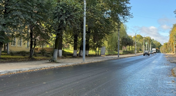 В этом году ремонтируются более 15 километров улично-дорожной сети Смоленска