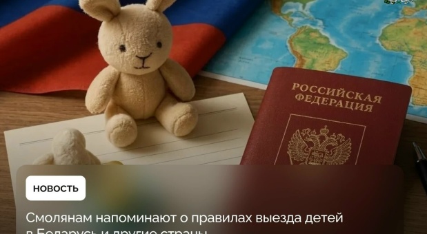 Смолянам напоминают о правилах выезда детей в Беларусь и другие страны