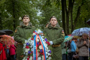 У Вечного огня прошел митинг