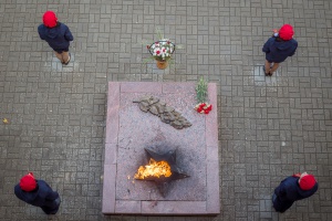 Школьники из Хагена посетили мемориал в Реадовском парке